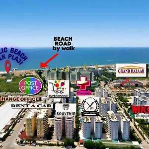 Modern Flat With Sea View 10 Min To Lara Beach Antalya
